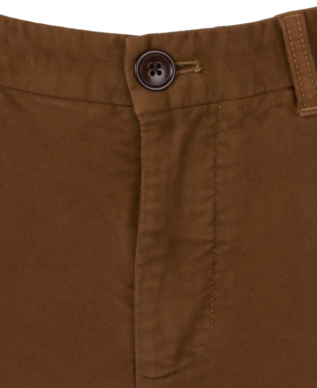 Barbour Neuston Moleskin Trousers Férfi Nadrág Bézs | 193580-VZL