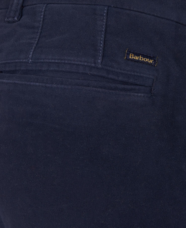 Barbour Neuston Moleskin Trousers Férfi Nadrág Kék | 352608-EIK