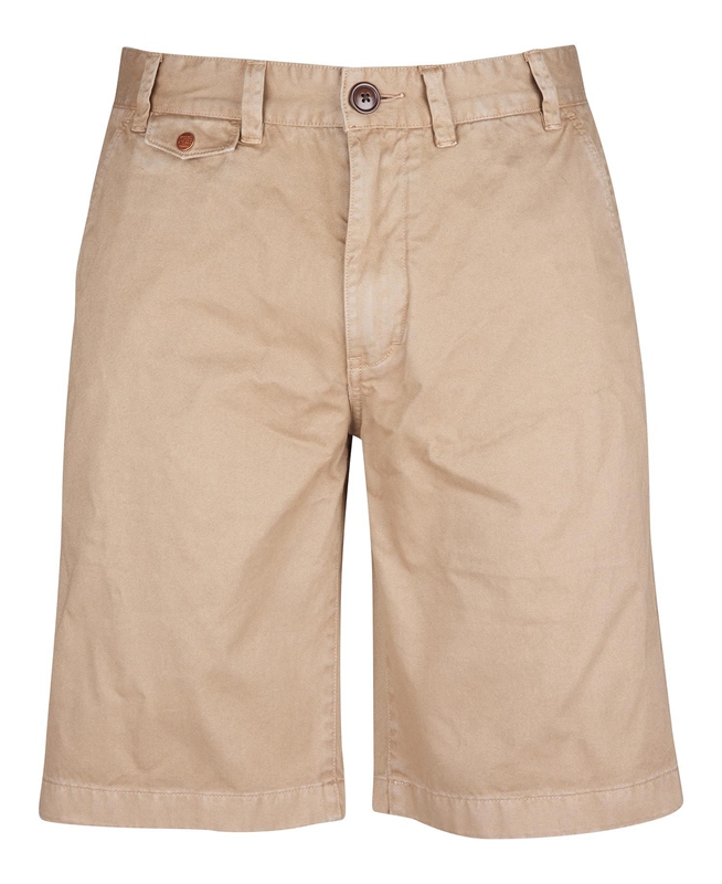Barbour Neuston Twill Férfi Nadrág Bézs | 920167-IZV