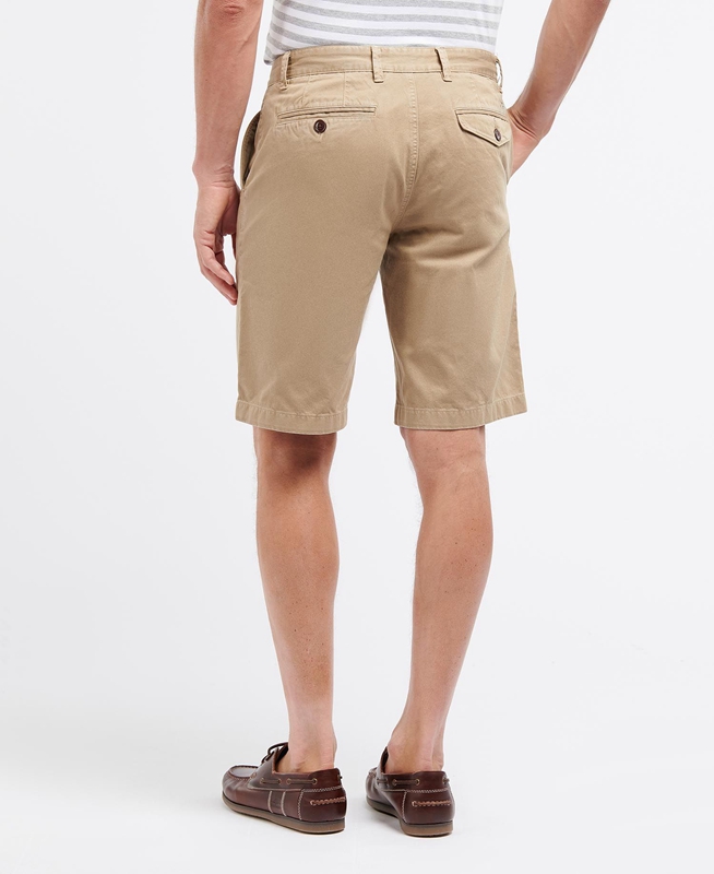 Barbour Neuston Twill Férfi Nadrág Bézs | 920167-IZV