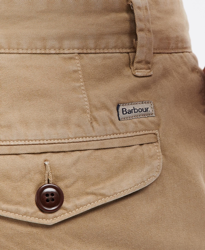 Barbour Neuston Twill Férfi Nadrág Bézs | 920167-IZV