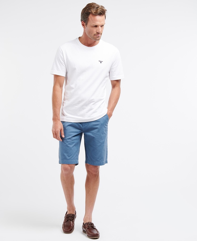 Barbour Neuston Twill Férfi Nadrág Kék | 725680-QUS