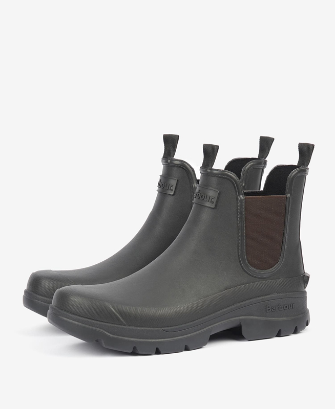 Barbour Nimbus Férfi Csizma Fekete | 217965-VAF