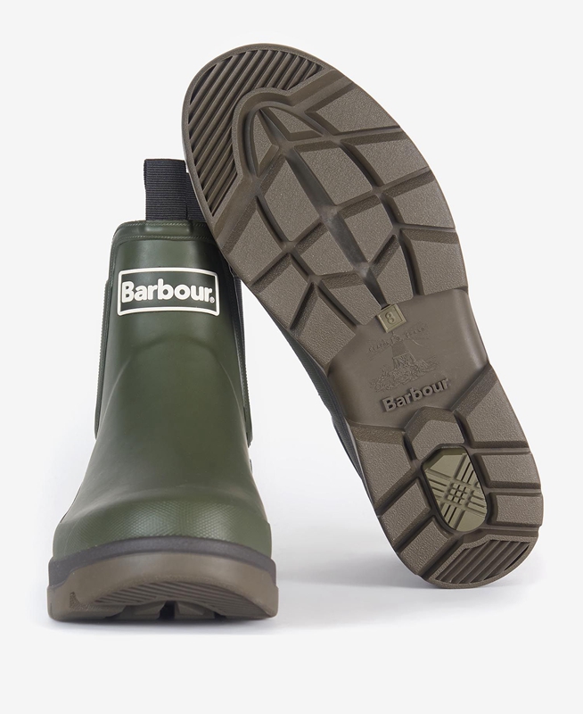 Barbour Nimbus Férfi Csizma Olivazöld | 527431-IBW