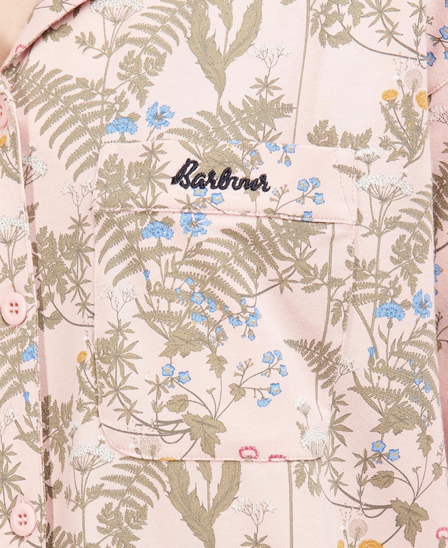 Barbour Nina PJ Set Női Hálóruha Színes | 714083-RGY