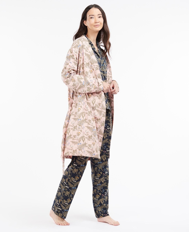 Barbour Nina Robe Női Hálóruha Színes | 981036-CRN