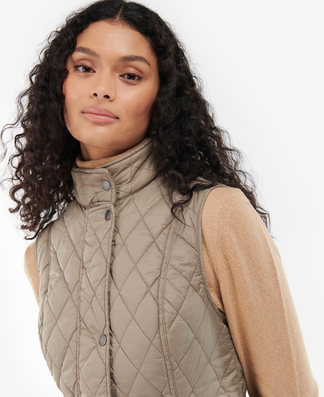 Barbour Otterburn Női Mellény Szürke | 130456-OVK