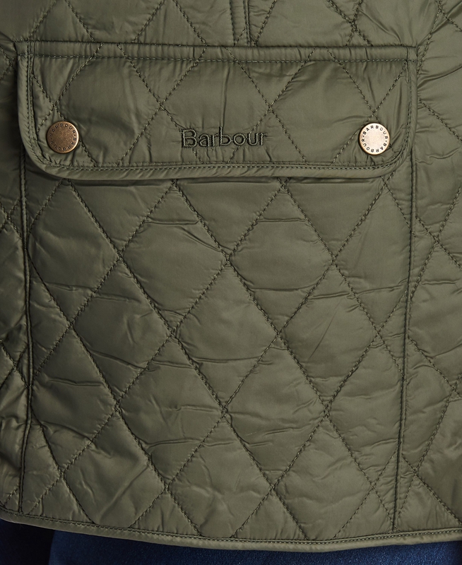 Barbour Otterburn Női Mellény Zöld | 506149-GVL