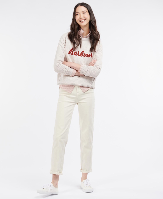 Barbour Otterburn Női Pulóverek Bézs | 139856-JDK