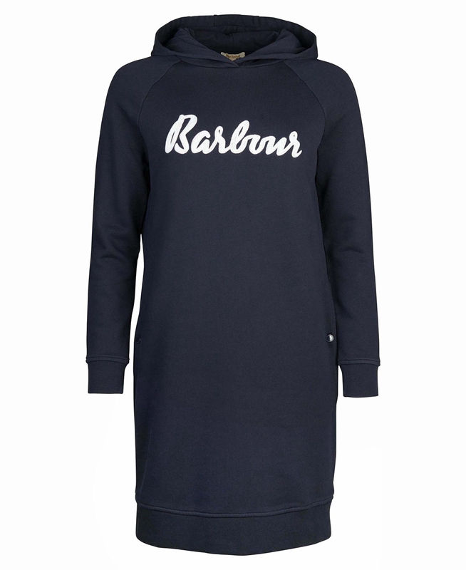 Barbour Otterburn Női Ruha Sötétkék | 654280-UTD