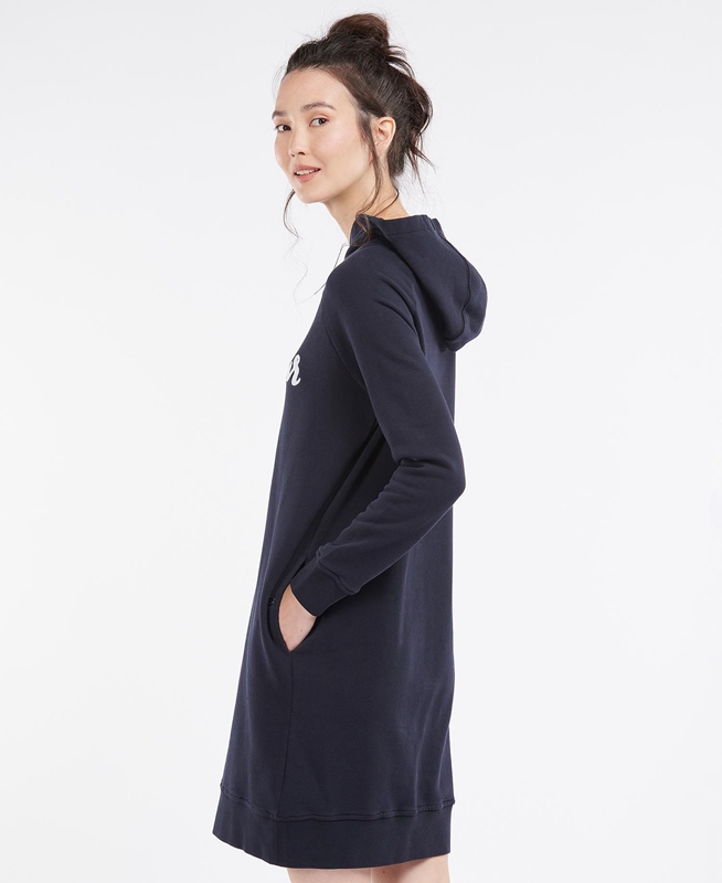 Barbour Otterburn Női Ruha Sötétkék | 654280-UTD