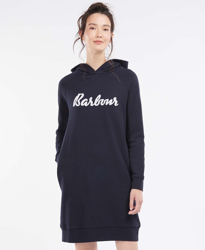 Barbour Otterburn Női Ruha Sötétkék | 654280-UTD