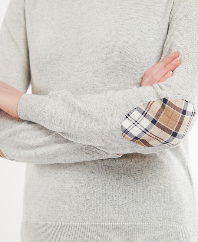 Barbour Pendle Roll-Neck Női Pulóverek Szürke | 541306-FZO
