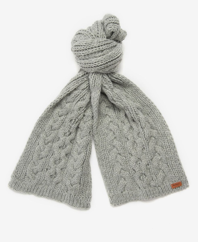 Barbour Penshaw Beanie & Scarf Set Női Kalap Szürke | 740562-VYC