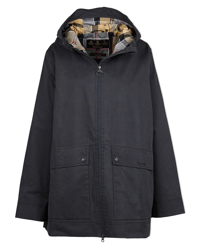 Barbour Plus Armeria Női Vízálló Kabát Sötétkék | 781659-UVI