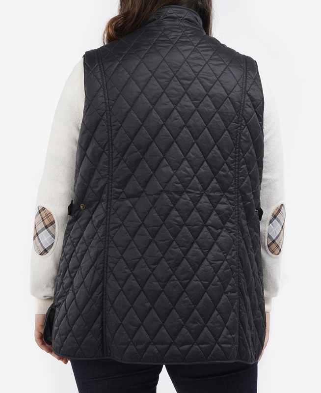 Barbour Plus Otterburn Női Mellény Fekete | 582973-GTQ