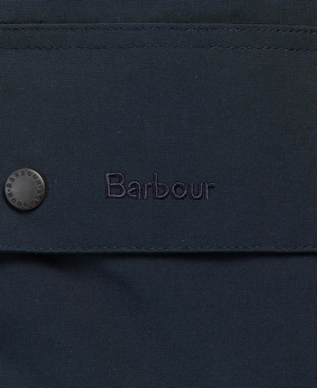 Barbour Rokig Férfi Vízálló Kabát Sötétkék | 631584-ORP