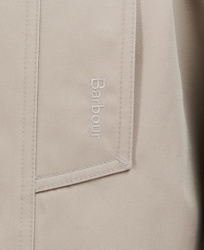 Barbour Rövid Greta Showerproof Női Alkalmi Dzsekik Szürke | 540769-GHY