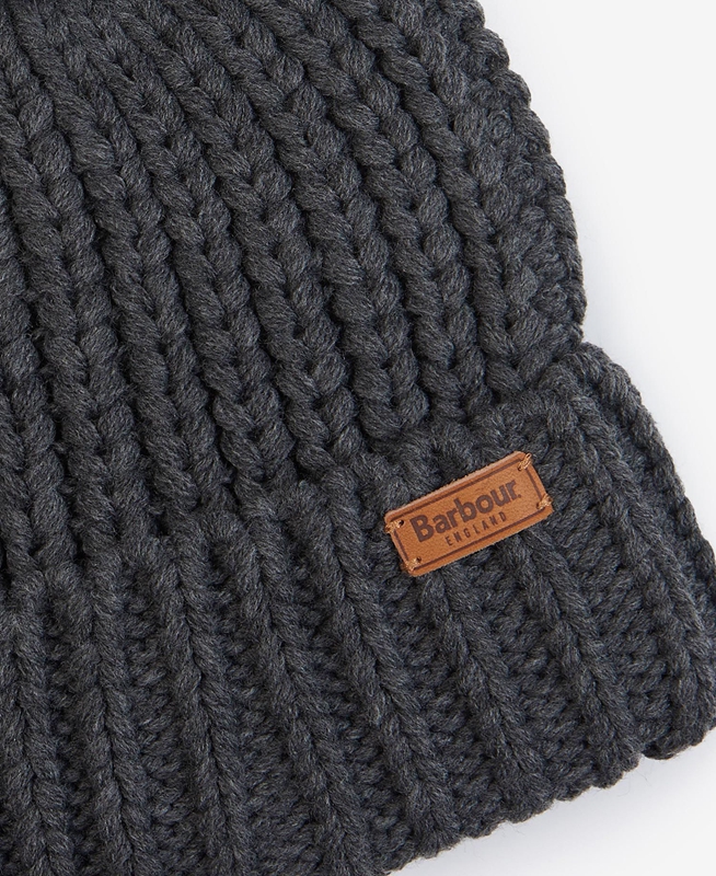 Barbour Saltburn Beanie Női Kalap Fekete | 310485-XBM