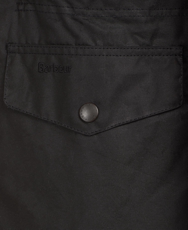 Barbour Sapper Férfi Viaszos Kabát Fekete | 584362-ZVE