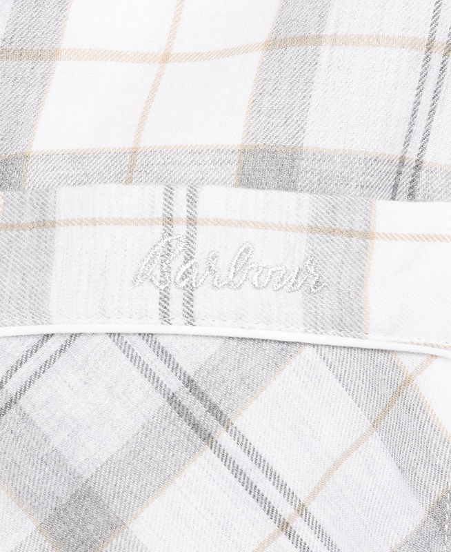 Barbour Schlafanzug-Set Ellery Női Hálóruha Szürke | 428190-ICE