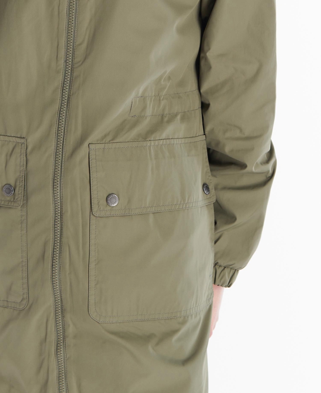 Barbour Sea Daisy Showerproof Női Alkalmi Dzsekik Olivazöld | 235817-MCY