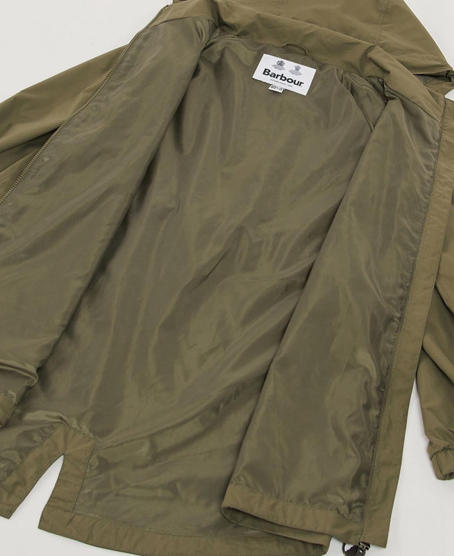 Barbour Sea Daisy Showerproof Női Alkalmi Dzsekik Olivazöld | 235817-MCY
