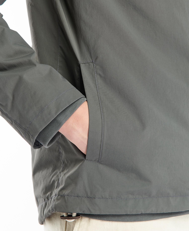 Barbour Selby Showerproof Férfi Alkalmi Dzsekik Szürke | 156302-RID
