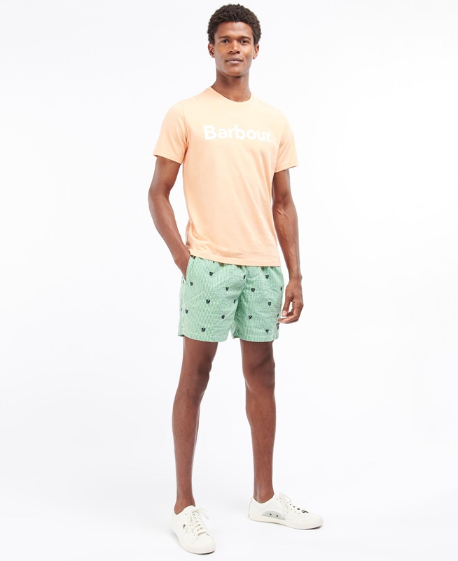 Barbour Shield Swim Férfi Nadrág Zöld | 485723-DTA