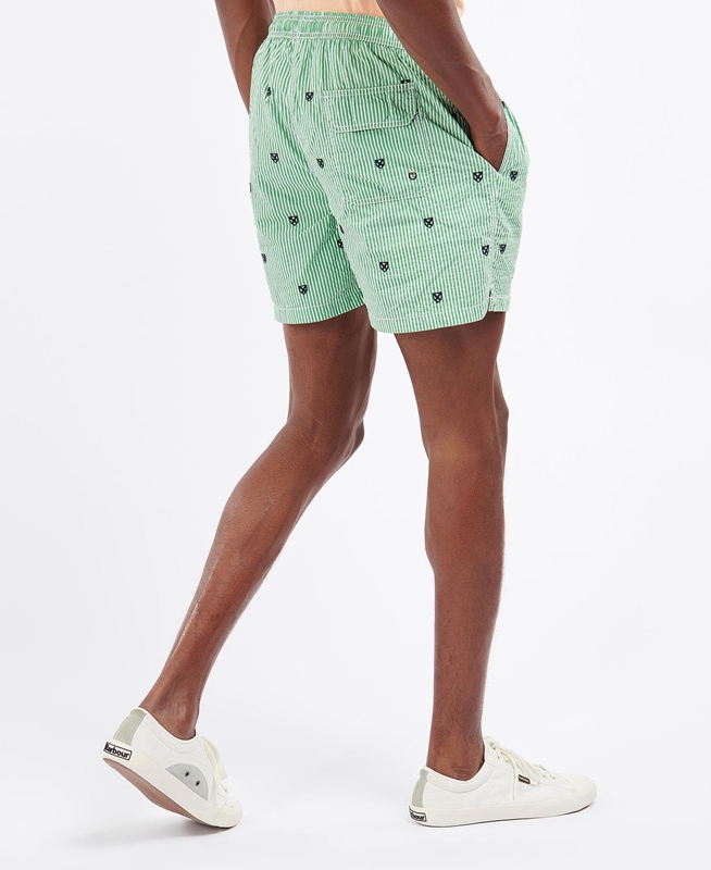 Barbour Shield Swim Férfi Nadrág Zöld | 485723-DTA