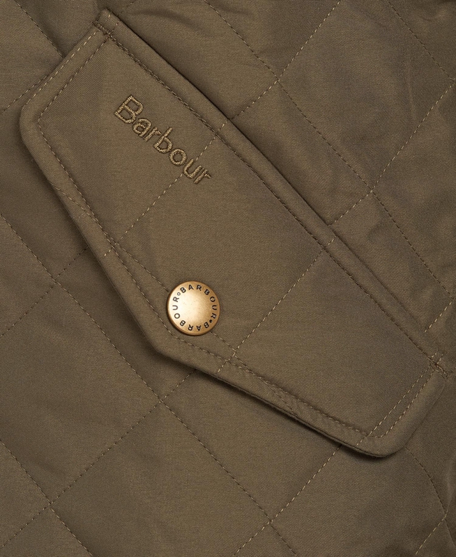 Barbour Shoveler Férfi Vattázott Kabát Olivazöld | 275301-FVT