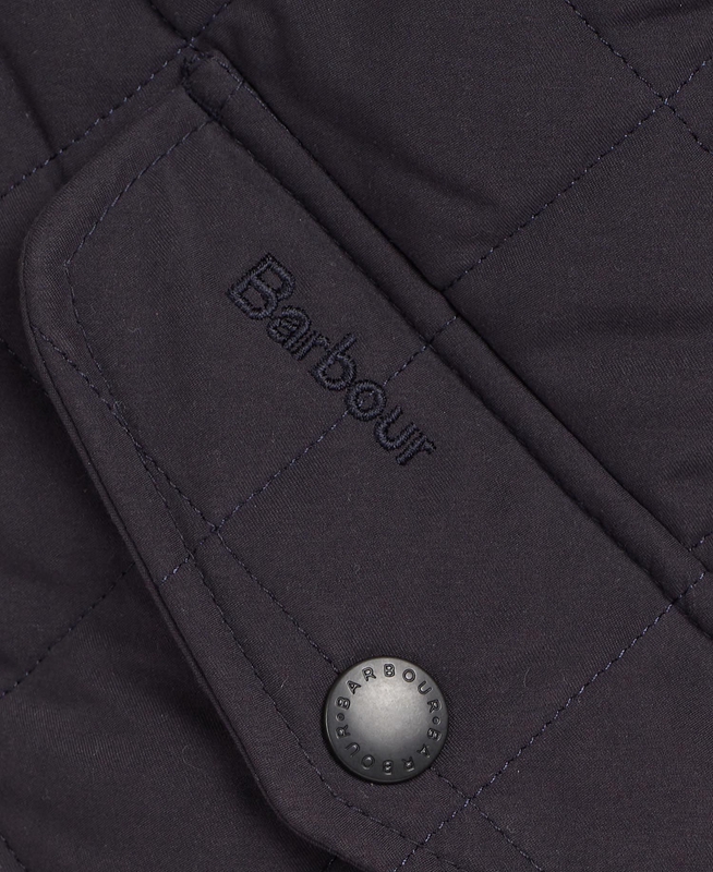 Barbour Shoveler Férfi Vattázott Kabát Sötétkék | 965023-MZV