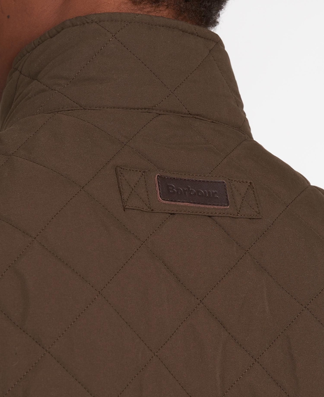Barbour Shoveler Férfi Vattázott Kabát Zöld | 715346-RSU