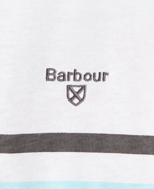 Barbour Silsden Férfi Polo shirts Fehér | 326879-NXZ
