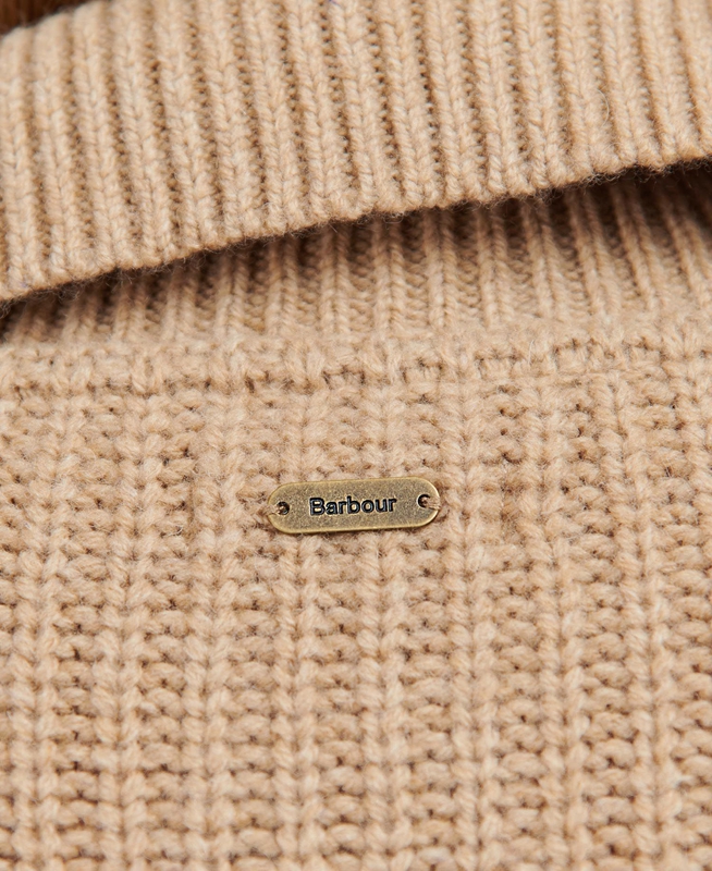 Barbour Stavia Knit Női Pulóverek Bézs | 127489-YJL