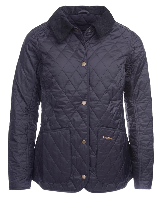Barbour Steppjacke Annandale Női Vattázott Kabát Sötétkék | 468025-FCS