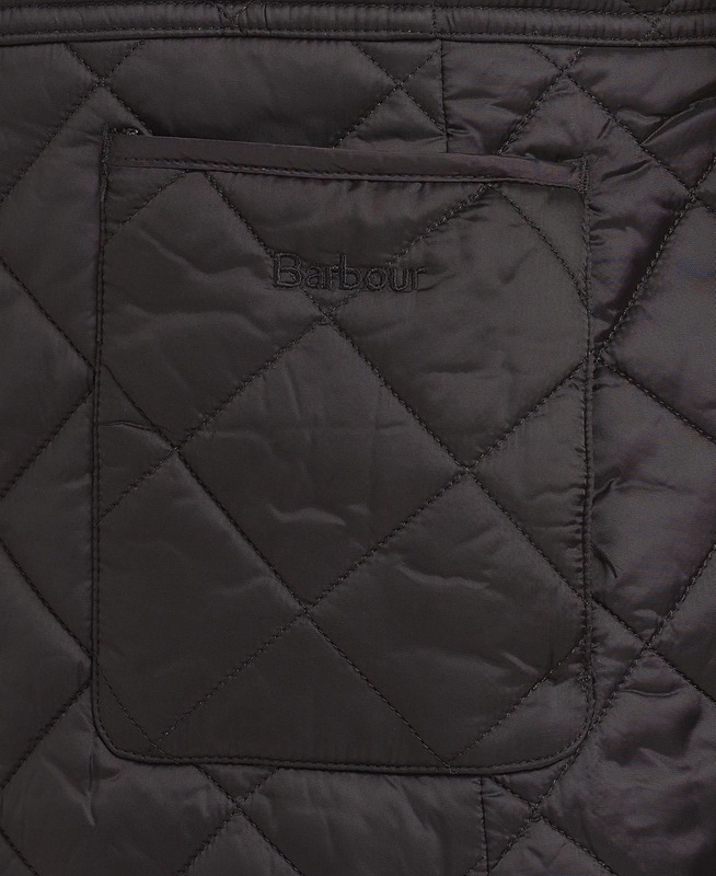 Barbour Steppjacke Deveron Női Vattázott Kabát Fekete | 367512-HAL