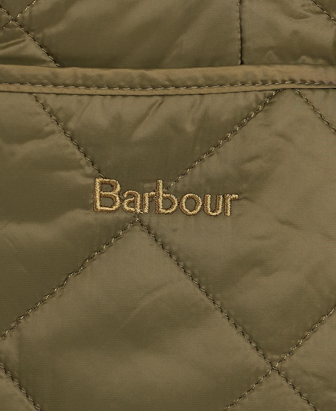 Barbour Steppjacke Deveron Női Vattázott Kabát Olivazöld | 431078-MOU