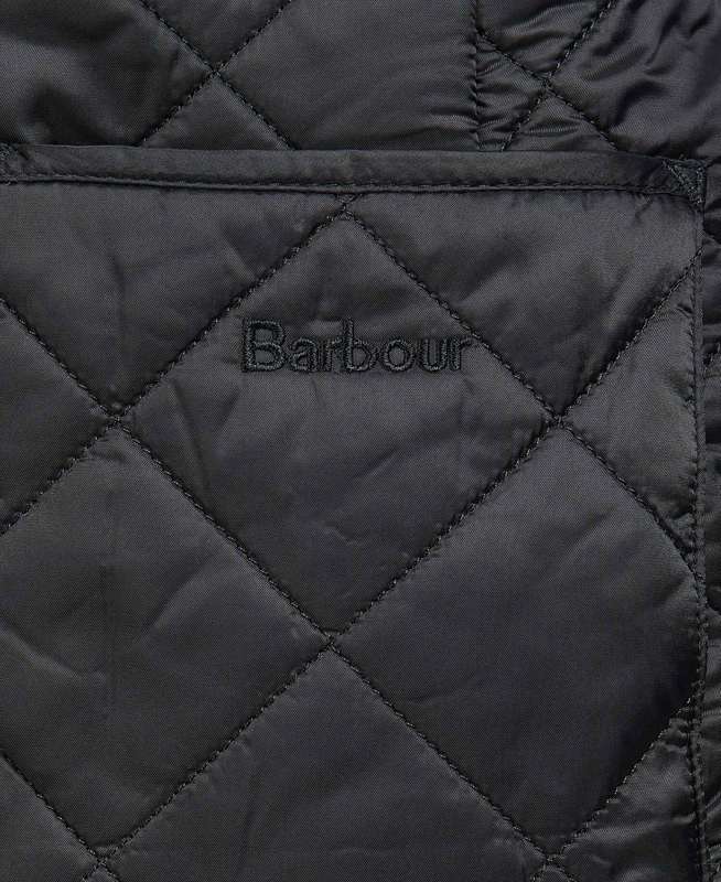 Barbour Steppjacke Deveron Polarquilt Női Vattázott Kabát Fekete | 750164-RVS