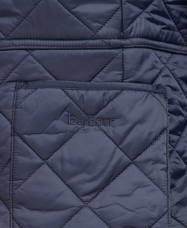 Barbour Steppjacke Deveron Polarquilt Női Vattázott Kabát Kék | 839276-KNT