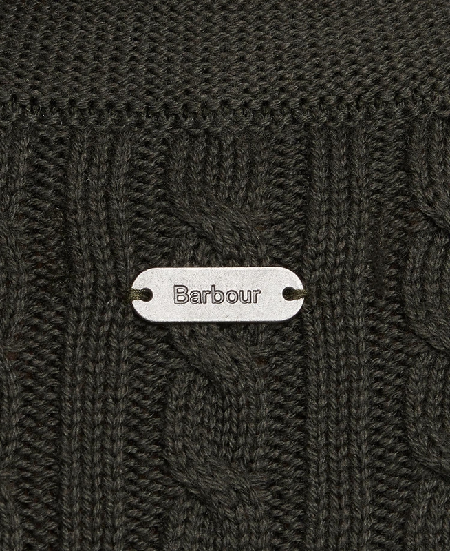Barbour Stitch Guernsey Női Ruha Olivazöld | 967830-VGK