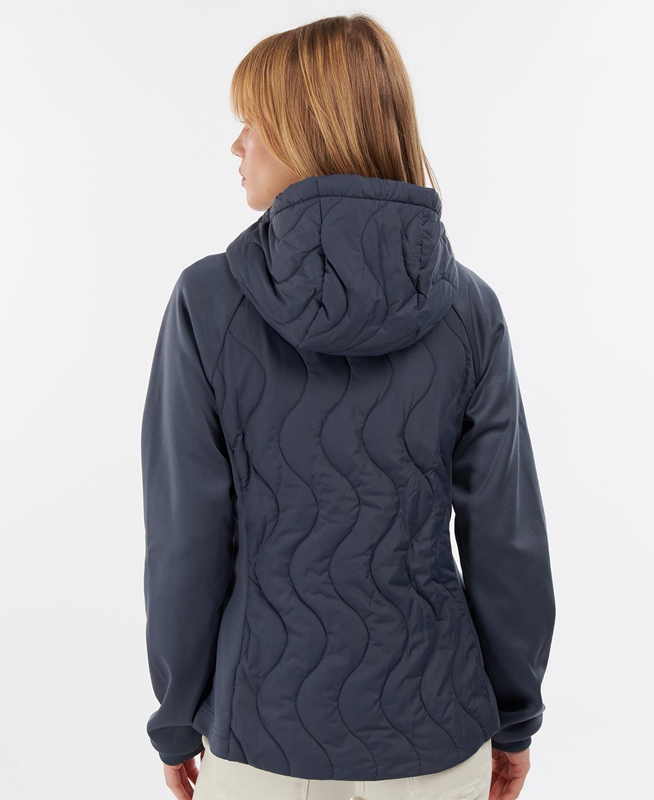 Barbour Strathmore Női Pulóverek Sötétkék | 619304-AVQ