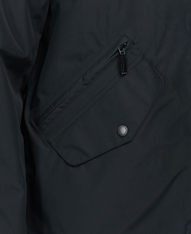 Barbour Summer Chelsea Férfi Vízálló Kabát Fekete | 061574-UJV