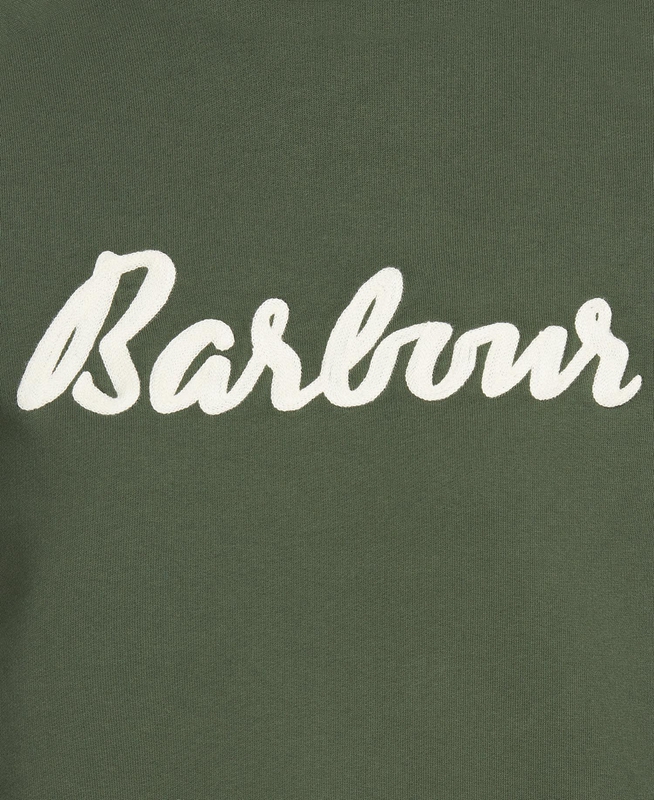 Barbour Sweatshirt Otterburn Női Pulóverek Olivazöld | 693104-CRN