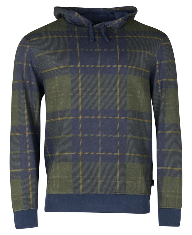 Barbour Syston Popover Férfi Pulóverek Kék | 805219-WEC