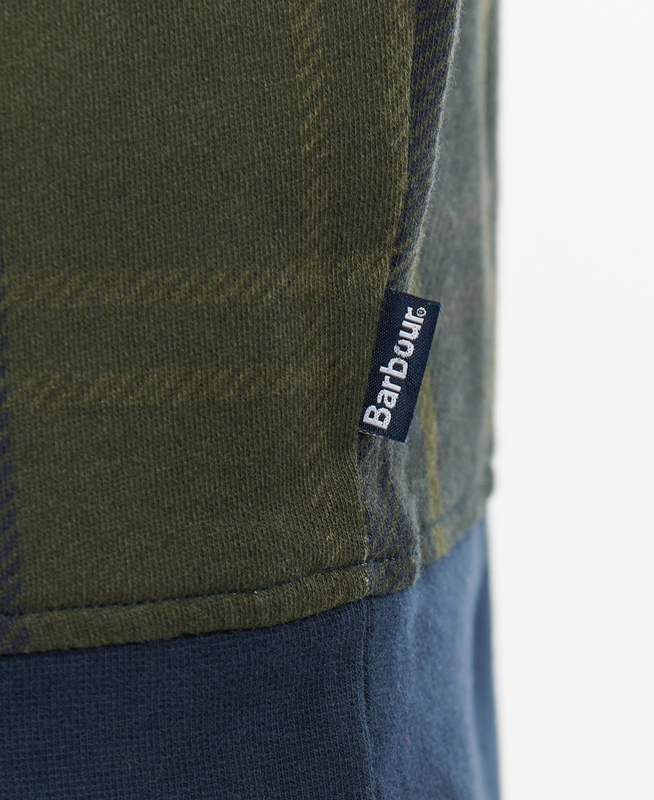 Barbour Syston Popover Férfi Pulóverek Kék | 805219-WEC