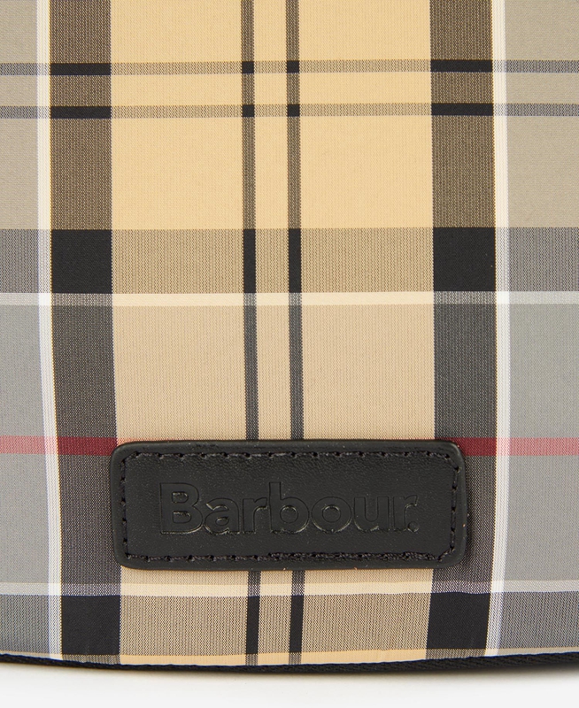Barbour Tartan Hanging Washbag Férfi Táska Bézs | 549327-QFJ