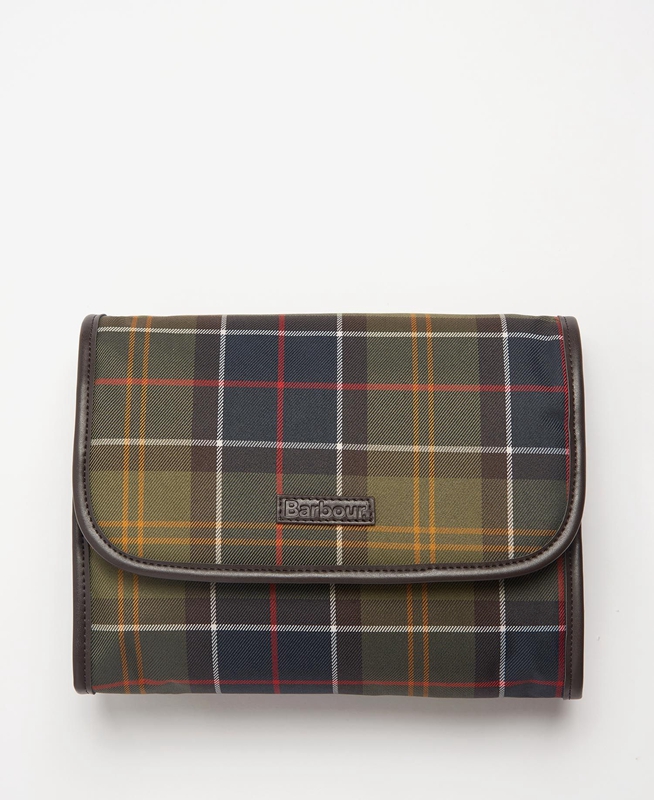 Barbour Tartan Hanging Washbag Férfi Táska Színes | 826713-COS