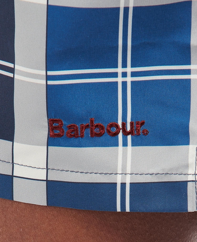 Barbour Tartan Swim Férfi Nadrág Sötétkék | 520349-CMG