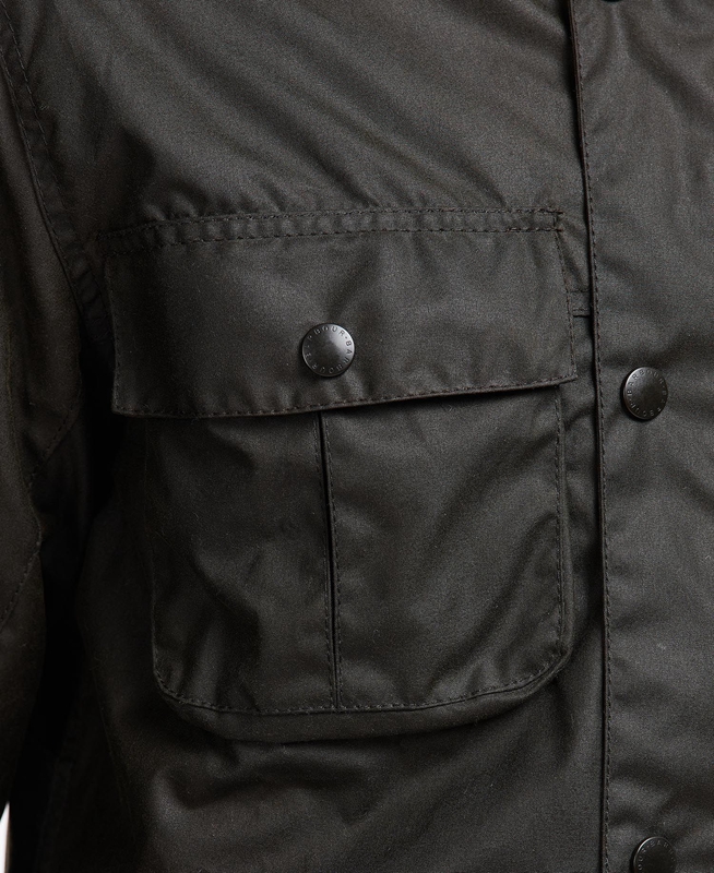 Barbour Trooper Férfi Viaszos Kabát Olivazöld | 465790-ARN